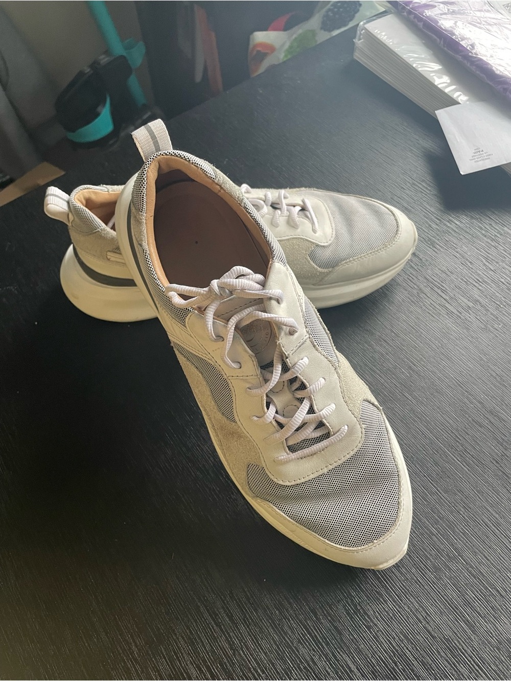Johnson & Murphy size 12 Grey KENNING Sneakers